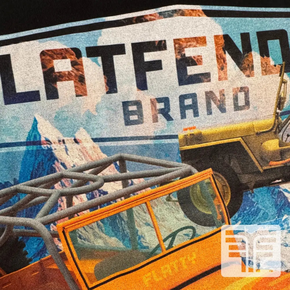 FLATFENDER 2A TEE / MEGA-THICK 100% COTTON - CLOTHING