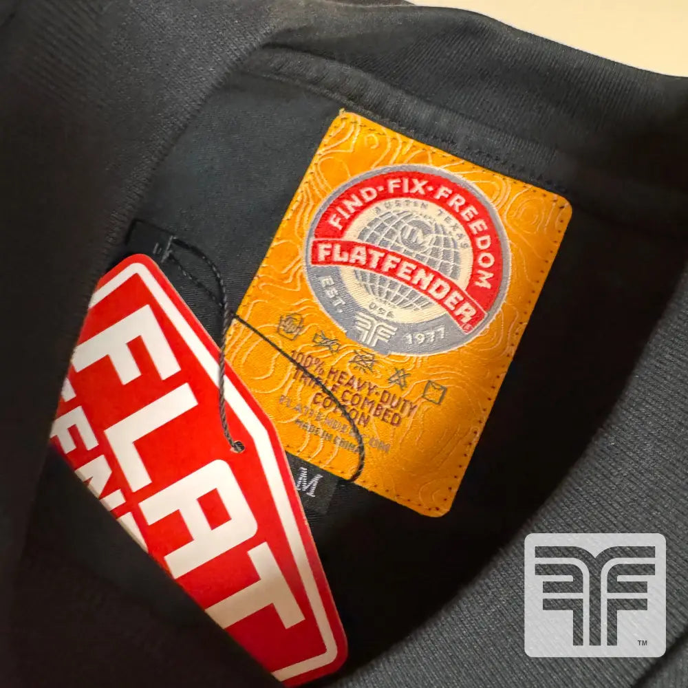 FLATFENDER 2A TEE / MEGA-THICK 100% COTTON - CLOTHING