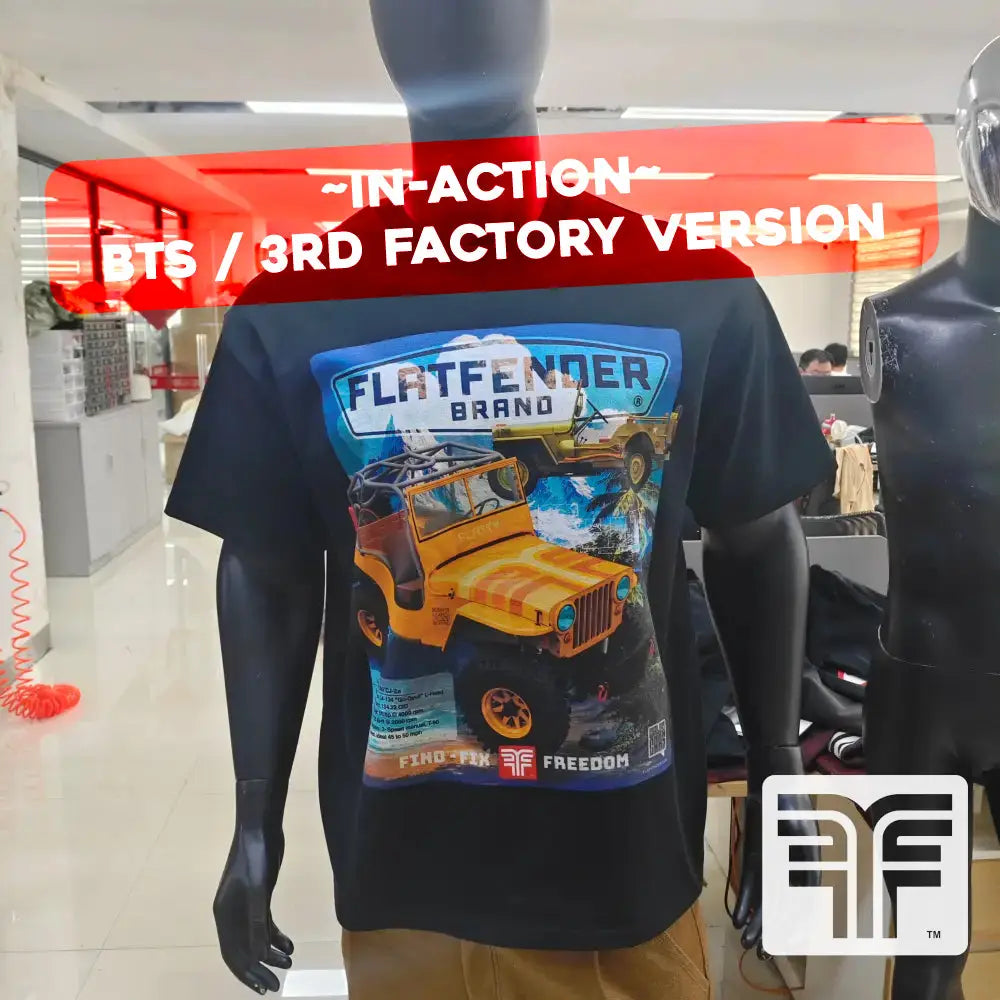 FLATFENDER 2A TEE / MEGA-THICK 100% COTTON