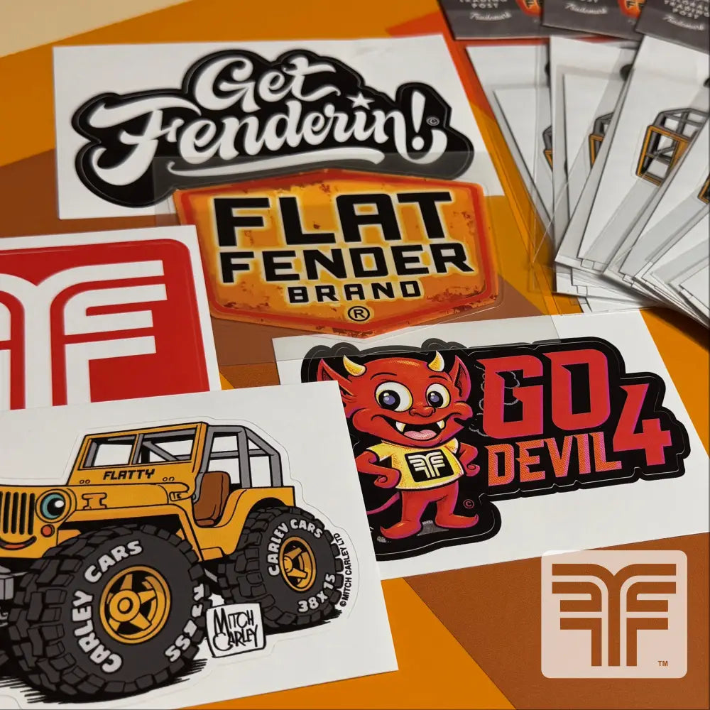 FLATFENDER STICKER PACK