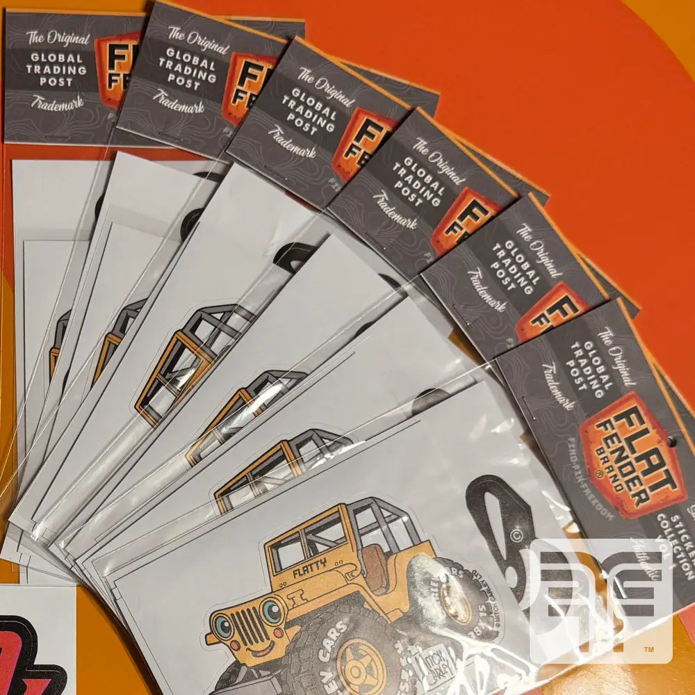 FLATFENDER STICKER PACK