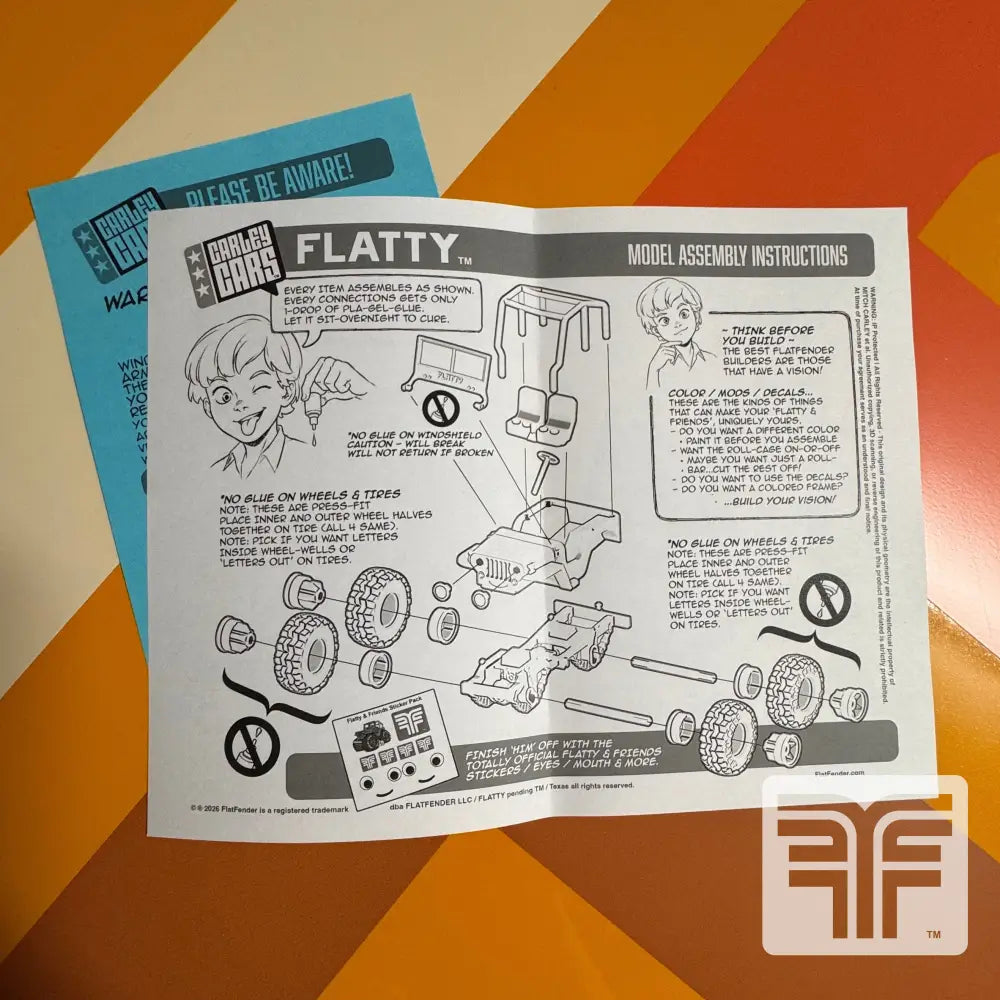 FLATTY MODEL KIT 1:25 Scale