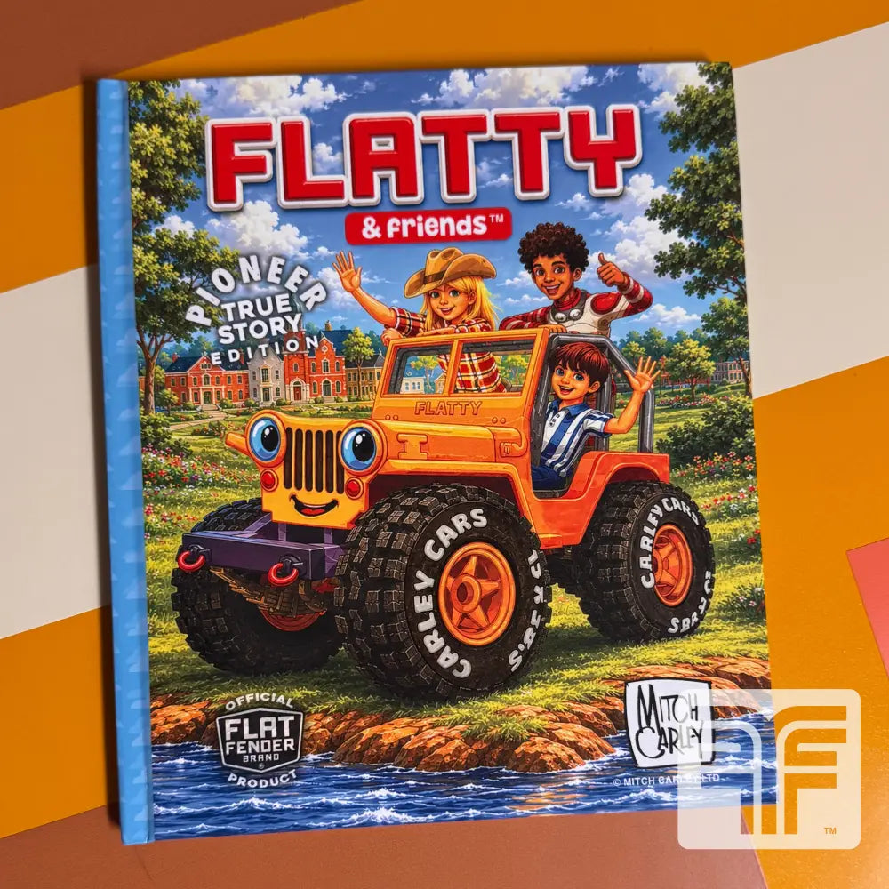 FLATTY THE FLATFENDER BOOK
