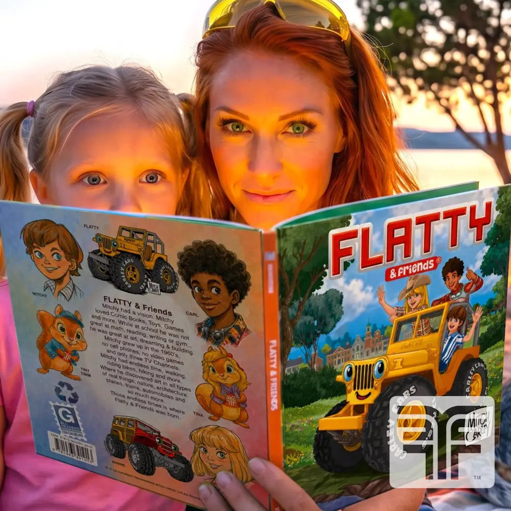 FLATTY THE FLATFENDER BOOK