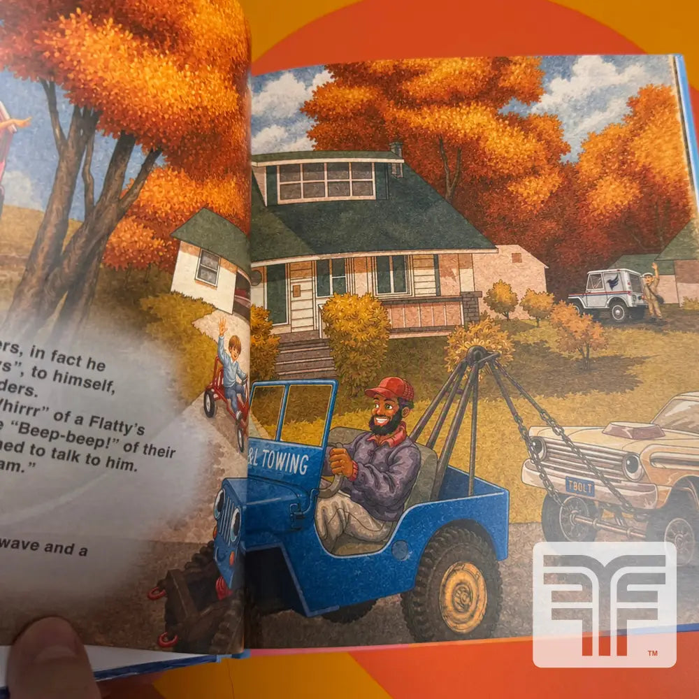 FLATTY THE FLATFENDER BOOK