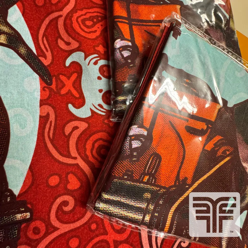 GO DEVIL 4 OFFICIAL BANDANA / RED - 1 - CLOTHING