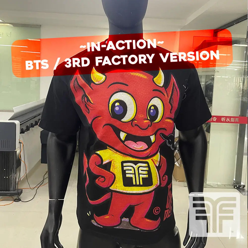 GO DEVIL 4 TEE / MEGA-THICK / BOXY FIT / 100% COTTON (Copy) - CLOTHING