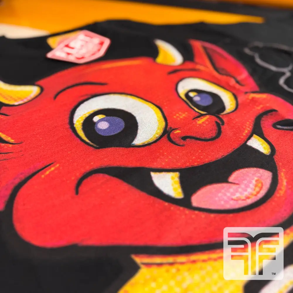 GO DEVIL 4 TEE / MEGA-THICK / BOXY FIT / 100% COTTON - CLOTHING