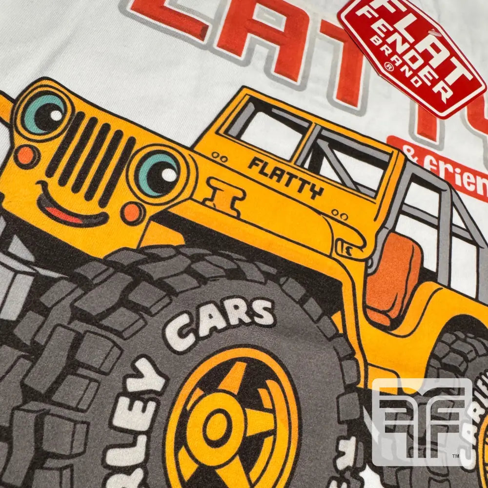 OFFICIAL FF ’FLATTY’ TSHIRT / 100% COTTON - CLOTHING